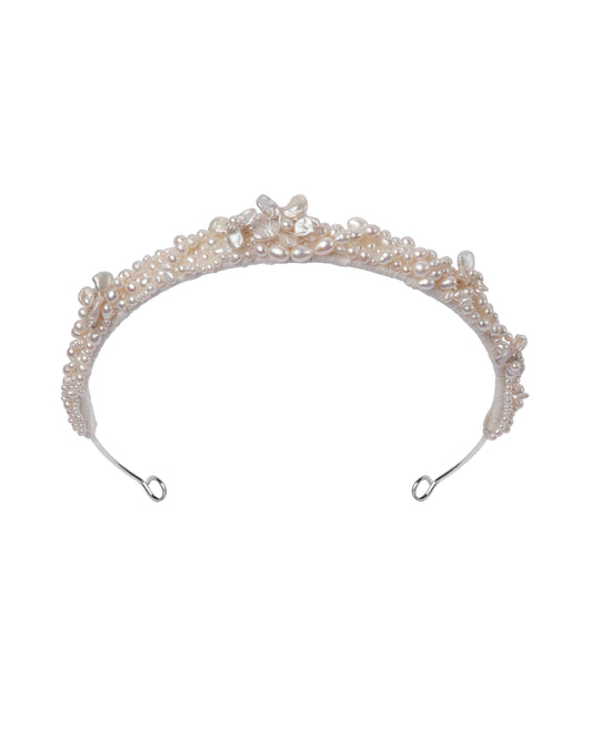 The Art of the Pearl Flower Tiara : Marina’s Custom Creation